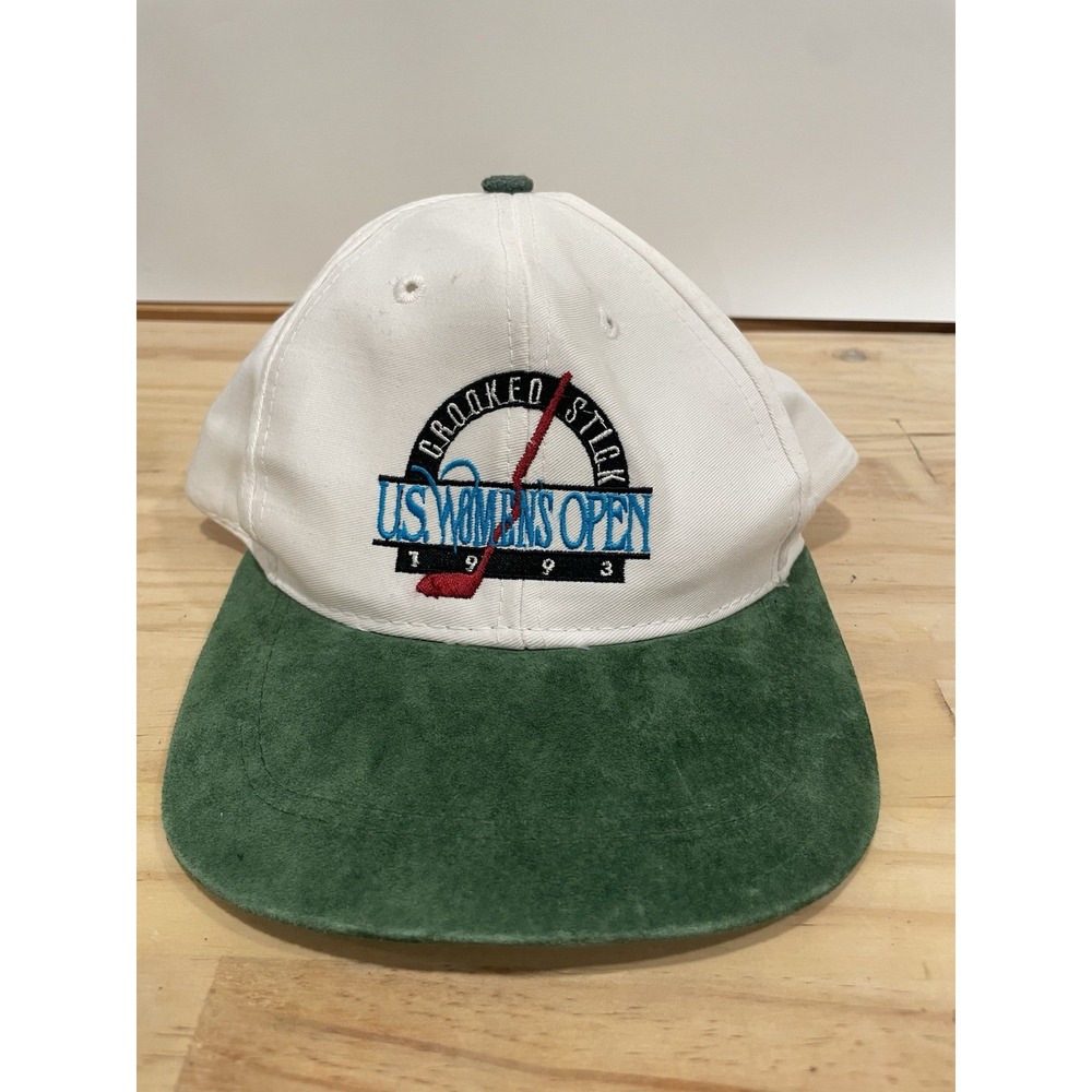 Vtg US Women's Open Golf Hat 1993 Snapback 90s Embroidered Taiwan Crooked Sticks